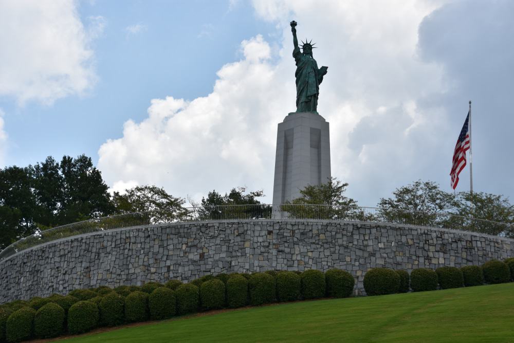 Réplica de la estatua de la Libertad, Vestavia Hills