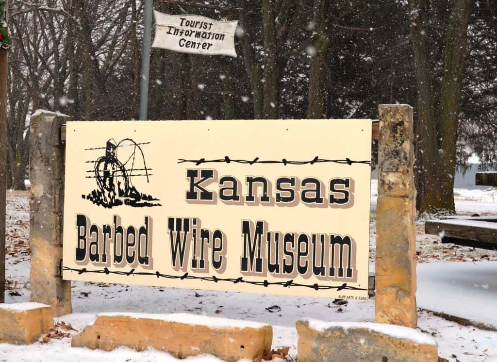 Museo de alambre de púas de Kansas, La Crosse