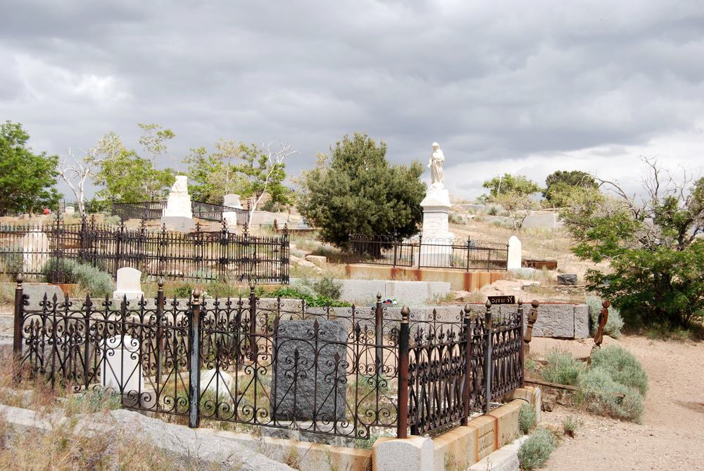 Cementerios de Comstock, Virginia City