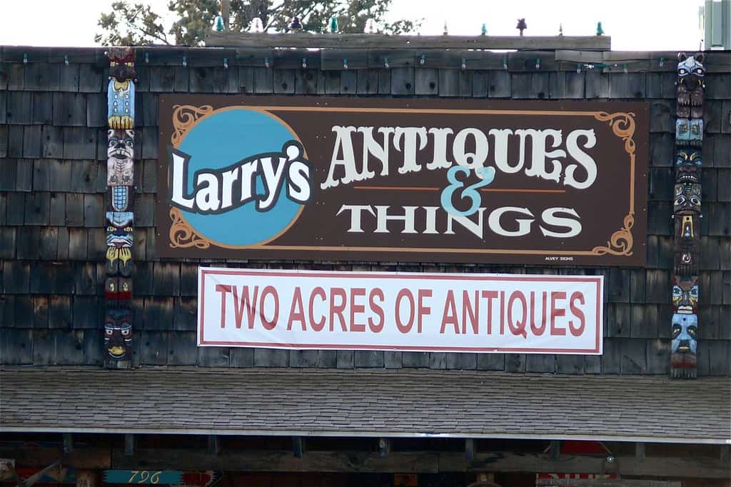 Las antigüedades y cosas de Larry