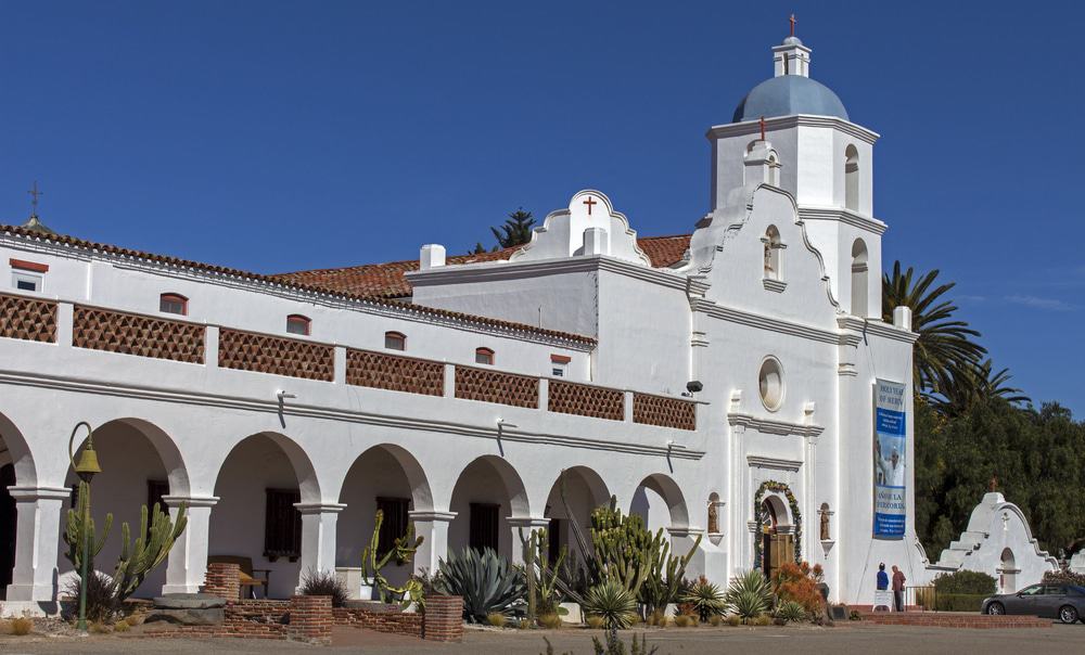 Old San Luis Rey Mission, Oceanside, CA.