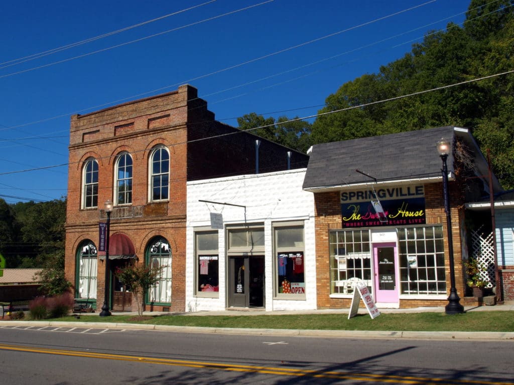 Springville, distrito histórico de Alabama