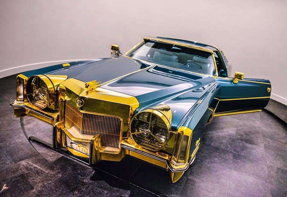 Cadillac Memphis de Isaac Hayes bañado de oro