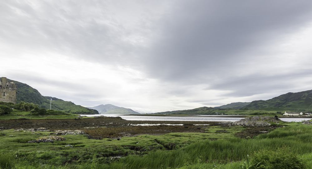 Paisaje escocés desde el mirador del lago Alsh