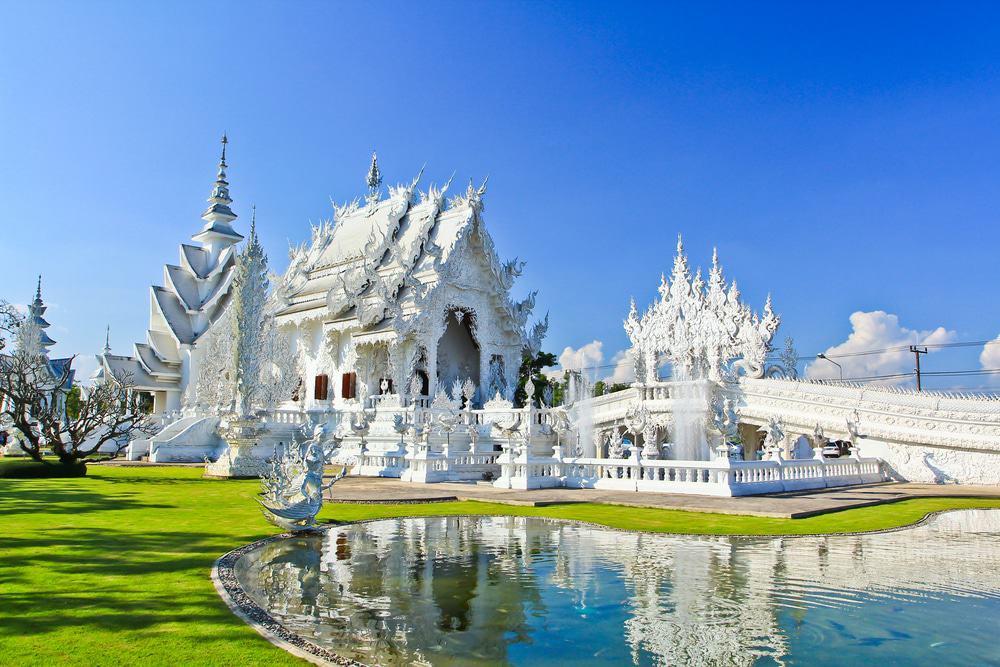 Wat Rong Khun, Chiangrai, Tailandia