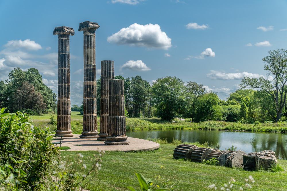 Pioneers Park Pillars, Lincoln
