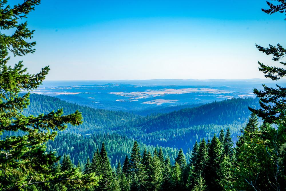 Vista desde el monte Spokane