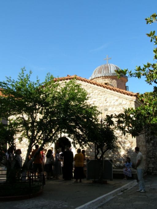 Monasterio de San David, Evia
