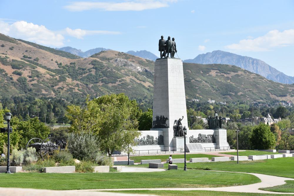 Éste es Monument Place, Salt Lake City