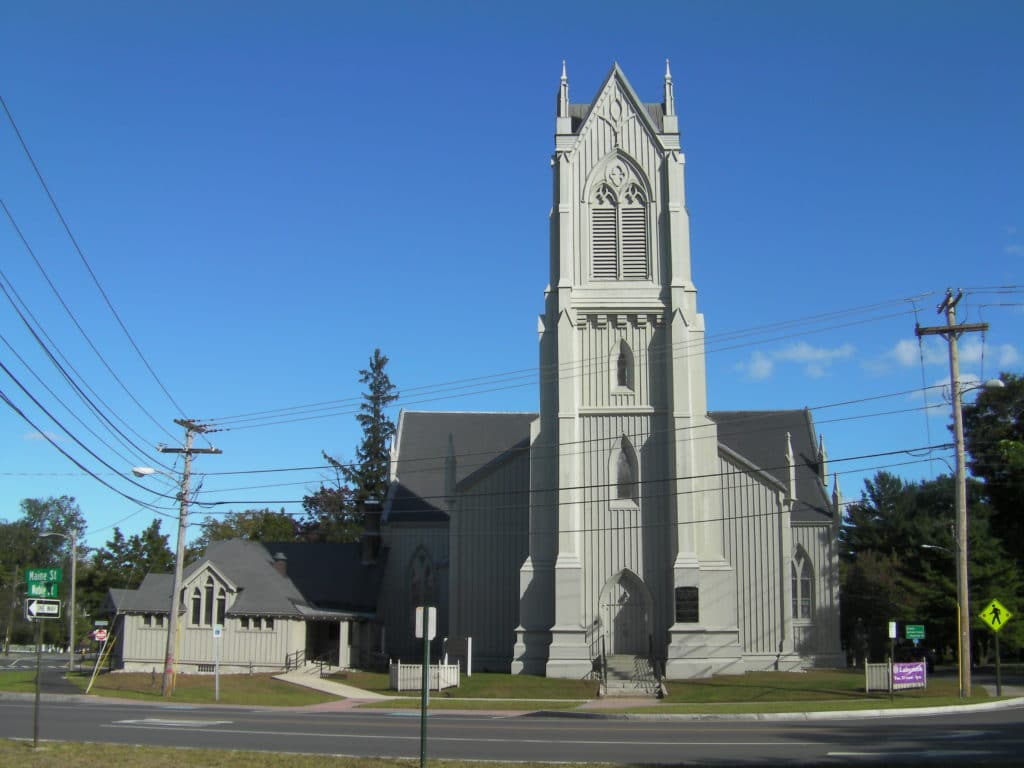Primera iglesia parroquial, Brunswick