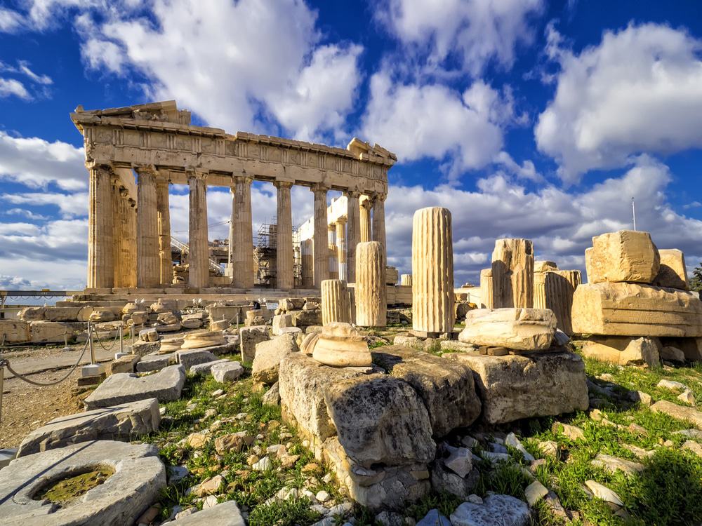 El Partenón/Acrópolis de Atenas