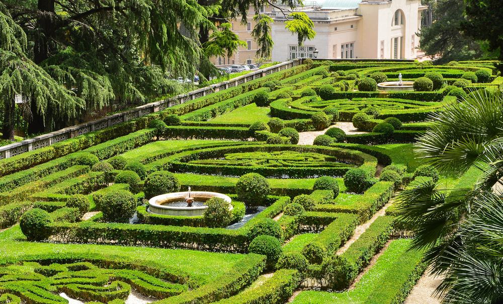 Los jardines del Vaticano