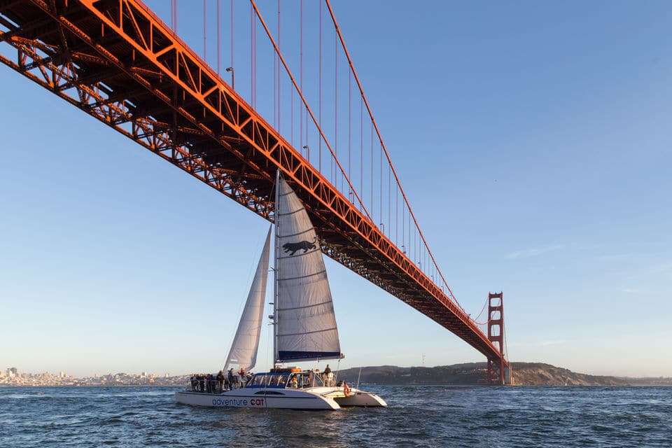 Crucero en catamarán Golden Gate