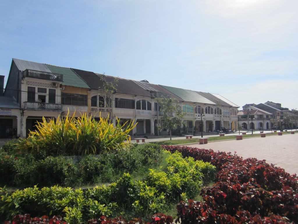 Casas coloniales, Kampot