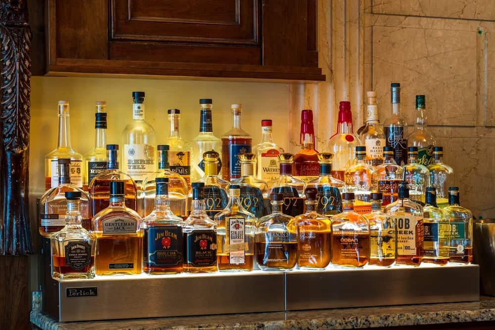 Gran selección de Bourbon en el Historic Brown Hotel