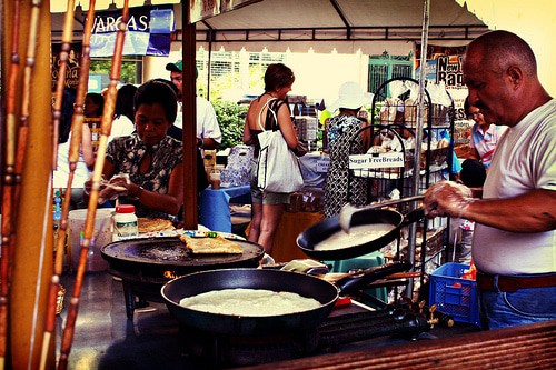 El mercado de los sábados en Salcedo