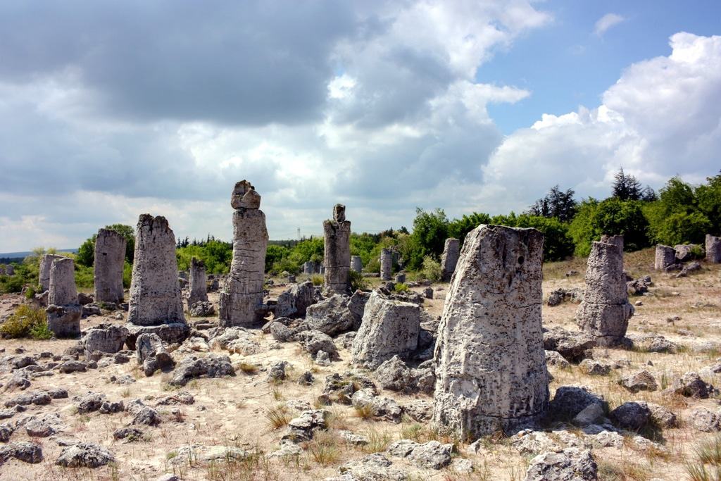 El bosque de piedra de Varna