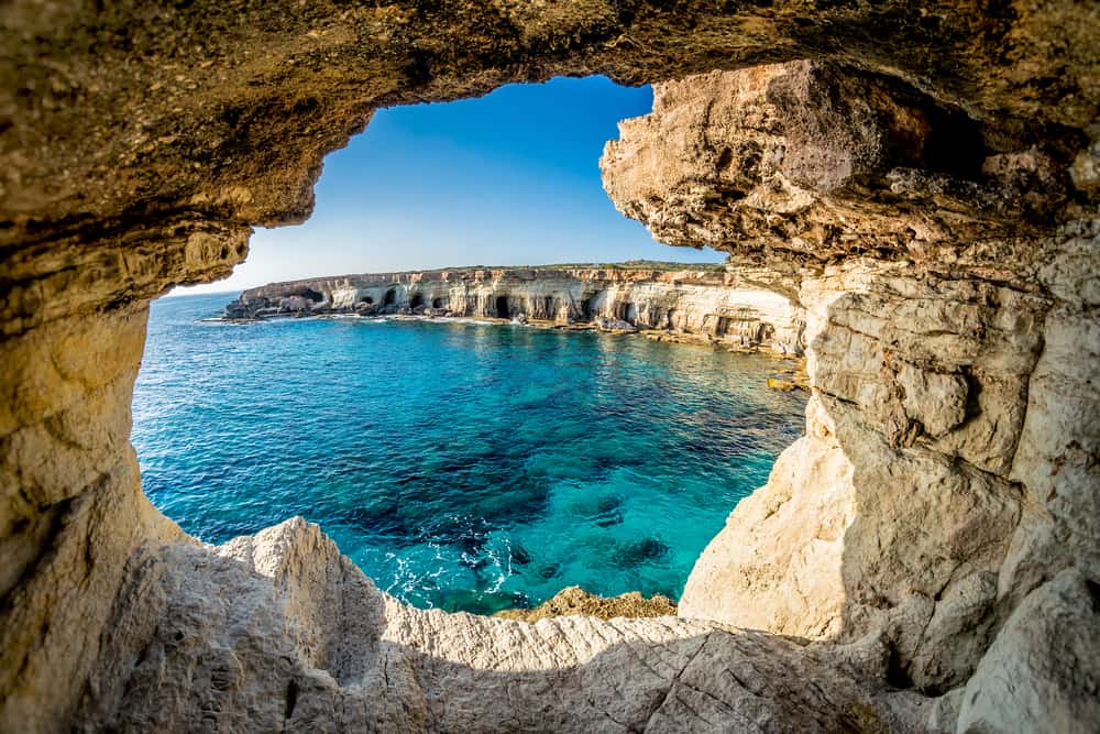 Cuevas marinas del Cabo Greco