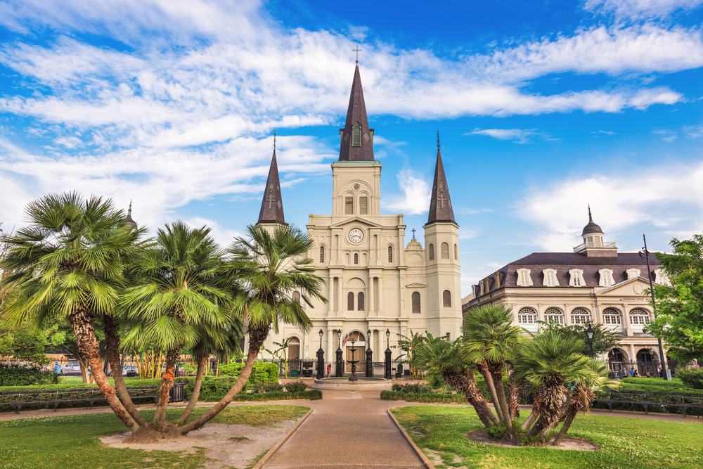 Catedral de San.  Louis, Nueva Orleans
