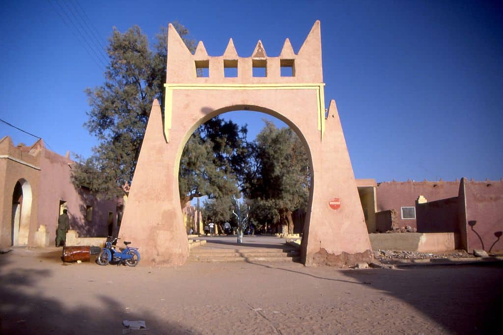 Puerta de la Ciudad, en Salah