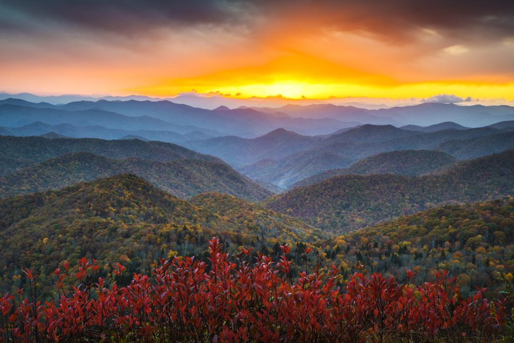 Blue Ridge Mountains, Carolina del Norte