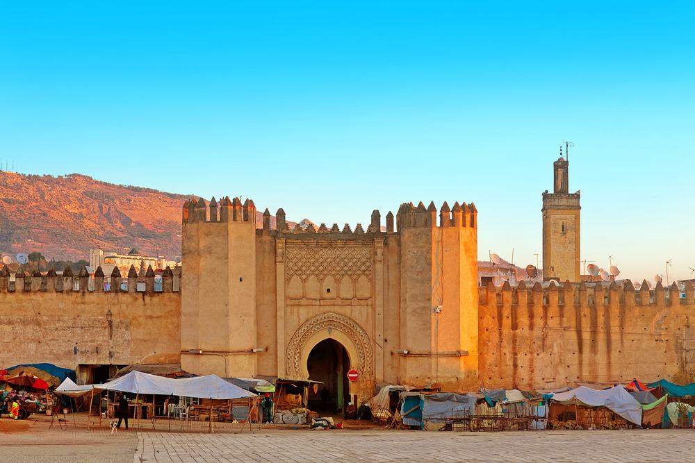 La puerta de entrada a la antigua Medina de Fez