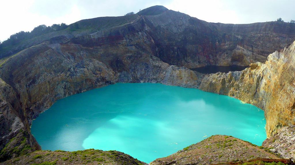 Los lagos de colores de Kelimutu