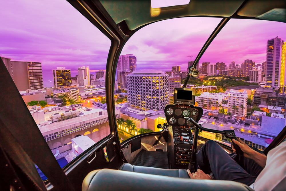 Tour en helicóptero de Waikiki