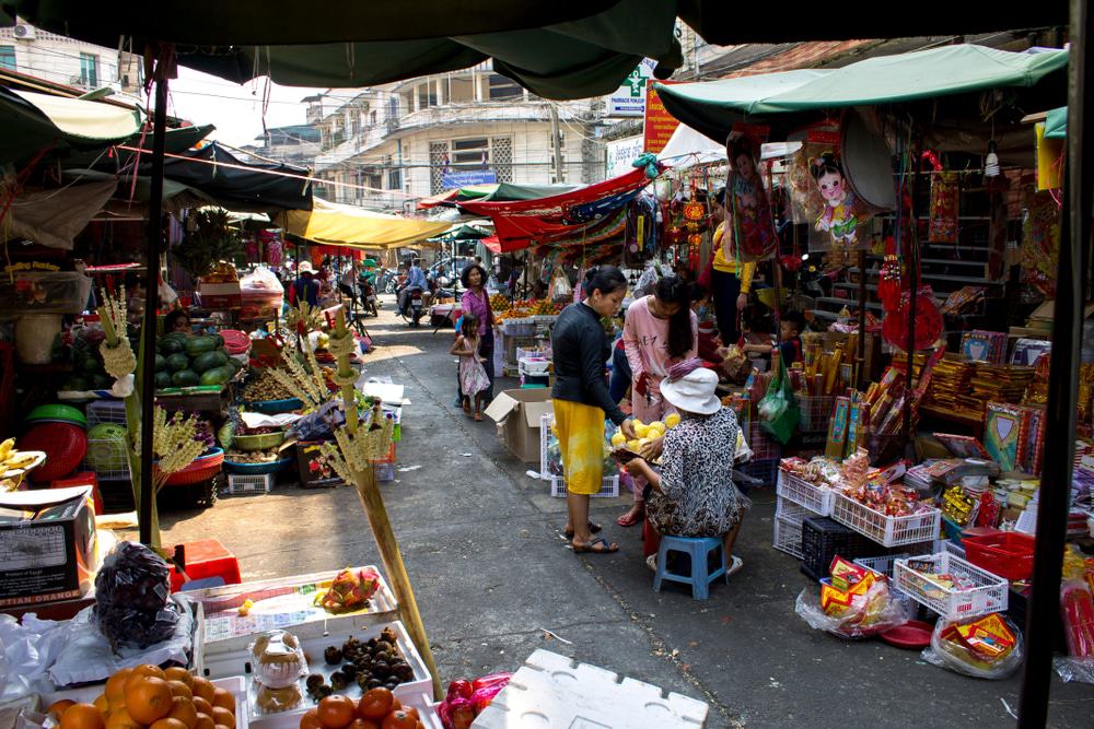 Mercado Viejo, Phnom Penh