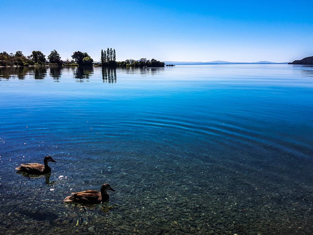 Lago Taupo, Nueva Zelanda