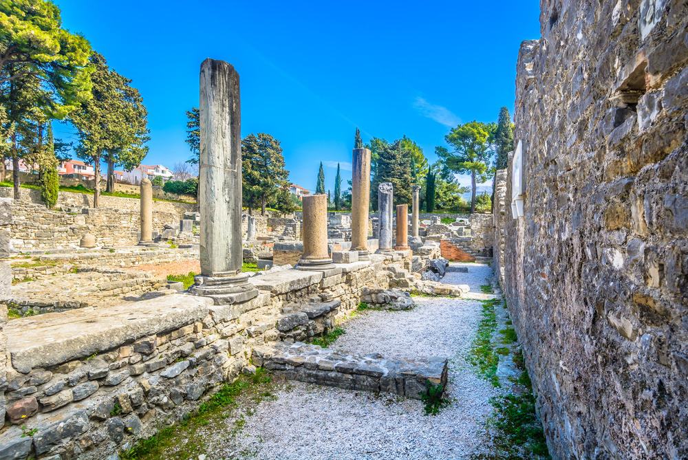 Las ruinas romanas de Salona