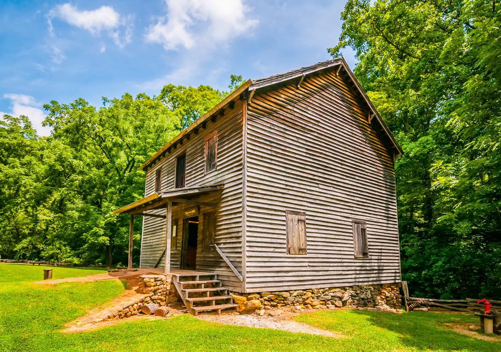 Sitio histórico de Hagood Mill en Pickens, Carolina del Sur